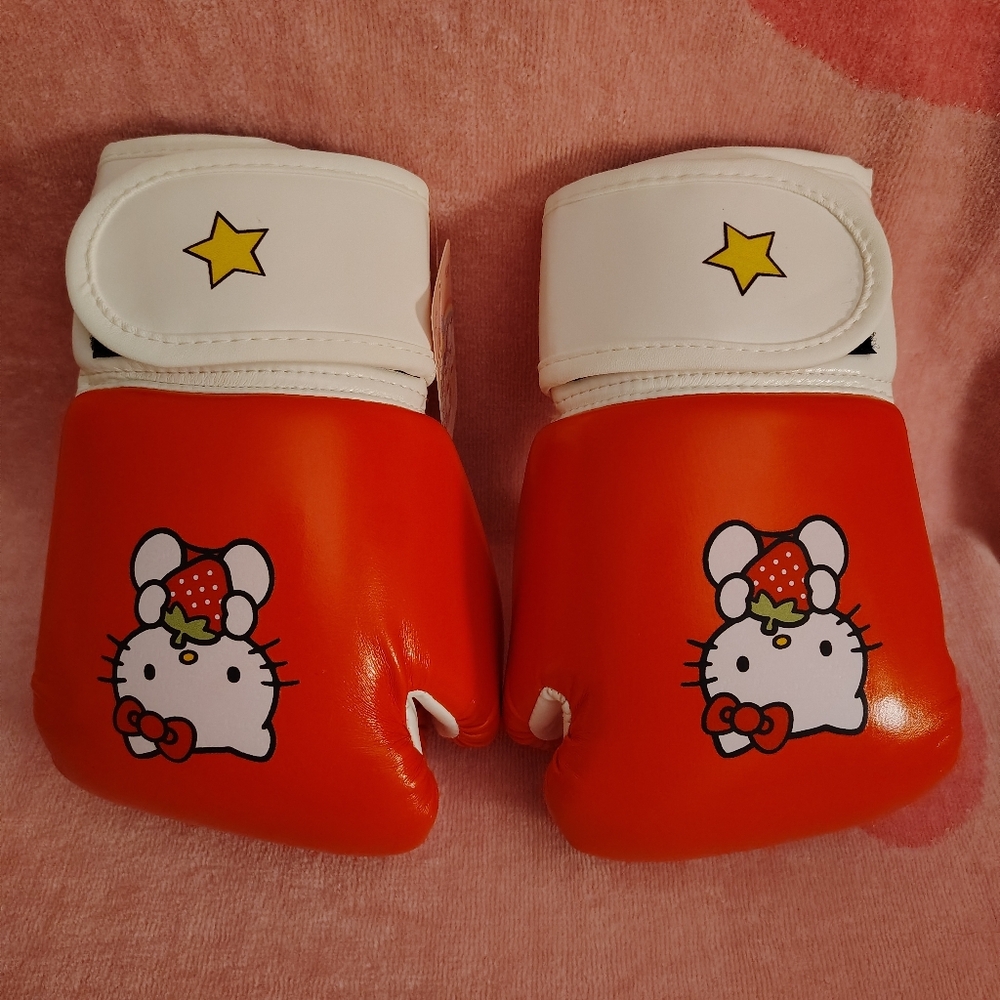 EXCLUSIVE - Hello Kitty x Wolon Boxing, Sparring, Training Gloves - Picture 4 of 5